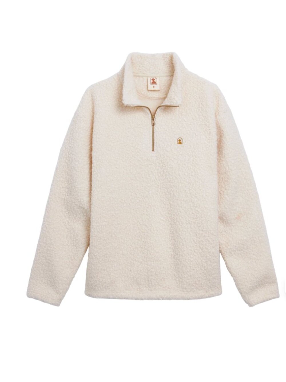 Dandy Del Mar The Cusco Sherpa Pullover Vintage Ivory XS